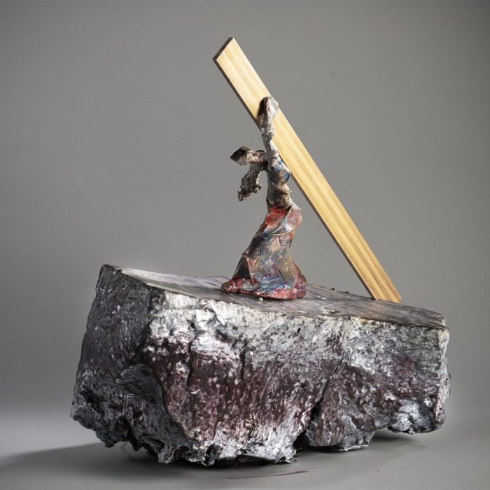 Via Crucis escultura Helder de Carvalho