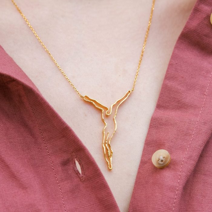 Helder de Carvalho joalharia cristo cruz banho ouro